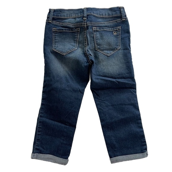 JESSICA SIMPSON Girl’s Rolled Crop Skinny Jeans - Size 7 - Picture 3 of 10